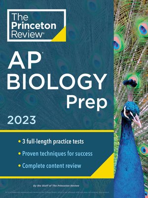 cover image of Princeton Review AP Biology Prep, 2023